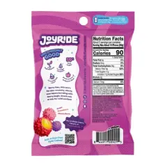 JOYRIDE Crunchy Gummy Candy - Busters Berry Mix - 3.5oz