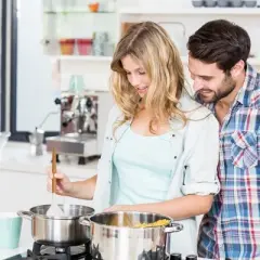 NewHome "35-Piece Kitchen Utensils Set with Holder &ndash; Complete Cooking & Baking Tools, Spatulas, Spoons, Tongs, Cups" White