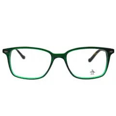 Original Penguin The Leopold GN Unisex Rectangle Eyeglasses Ambrosia Green 53mm
