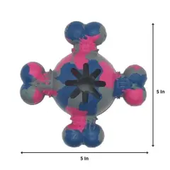 American Pet Supplies 5-Inch Natural Rubber Treat Sphere Dog Toy