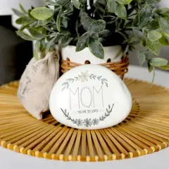 Pavilion Gift Company - Mom - 4" Garden Stone - Stepping Stones and Pathways