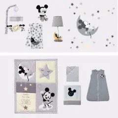 Lambs & Ivy Disney Baby Nursery Crib Bedding Set - Mickey Mouse 4pc