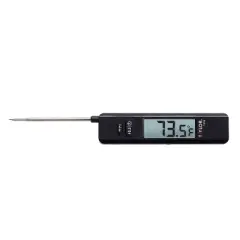 Taylor Compact Digital Folding Probe Kitchen Meat Cooking Thermometer: Stainless Steel, Digital Display, -40 to 392&deg;F Range