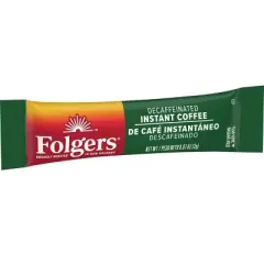 Folgers Classic Decaf Instant Coffee Crystals Packets, 6 Count (Pack of 2)