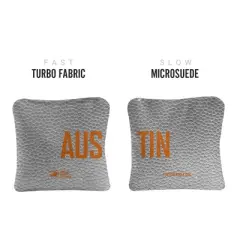 Gameday Austin Synergy Pro Gray Cornhole Bags (Set of 4)