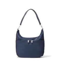baggallini Bowery Large Half Moon Hobo Shoulder Bag