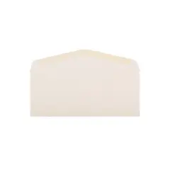 JAM Paper #10 Business Strathmore Envelopes 4.125 x 9.5 Natural White Linen 191170
