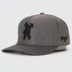 Waggle Adult Polyester Baseball Hat - Squatch: Adjustable Logo Design