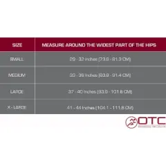 OTC Lumbosacral Support for Women, 7-Inch lower back, Select Series, Grey