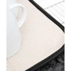 T-fal Microfiber Dish Drying Mat Reverses to Mesh 2 Piece Set