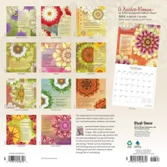 Brush Dance 2024 Wall Calendar 12"x12" A Fearless Women