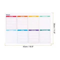Unique Bargains Planning Magnetic Dry Erase Whiteboard