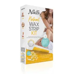 Nad's Natural Wax Strip Kit - 32ct