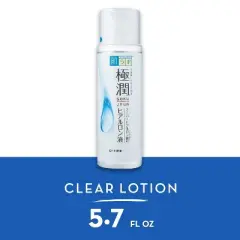 Hada Labo Rohto Gokujyun Clear Lotion (5.7 oz) | Hadalabo MADE IN JAPAN |  Super Hyaluronic Acid Moisturizing Skin | Lasting Hydration