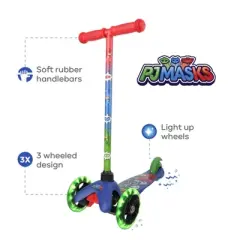 PJ MASKS 3 Wheel Tilt and Turn Light Up Scooter