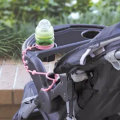 Nuby Silicone Pacifier & Bottle Bungee Set - 4pc