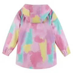 Andy & Evan  Toddler Girls Tie Dye Windbreaker