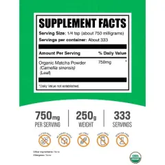 BulkSupplements Organic Matcha Powder