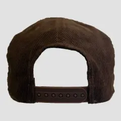 Mighty Fine Brown Cord Baseball Hat -Brown