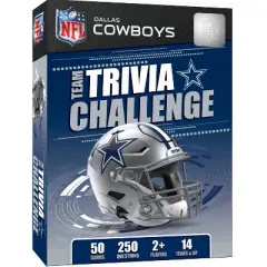 MasterPieces Officially Licensed NFL Dallas Cowboys Trivia Challenge Card Game