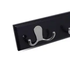 BirdRock Home Dual Hook Coat Rack - 6 Dual Hooks