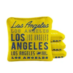 Gameday Los Angeles Football Blue Synergy Pro Cornhole Bags (Set of 4)