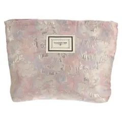 Unique Bargains Women's Floral Zipper Makeup Bags and Organizers 1 Pc