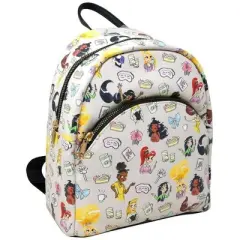 Disney Princess All Over Print 10" Mini Deluxe Backpack with Small front Pocket