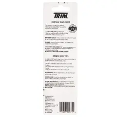 Trim Contour Eyelash Comb with Metal Bristles