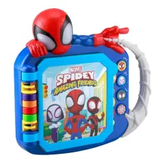 eKids Spidey and His Amazing Friends Interactive Book for Toddlers &ndash; Blue (SA-247.EMV1)