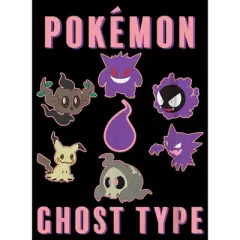 Boy's Pokemon Ghost Type Group T-Shirt