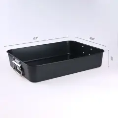 REGALWOVEN Carbon Steel Nonstick Scratch-Resistant Durable Sheet Pan 2 Pcs