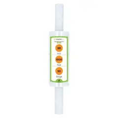 PSBM 30" x 1000' 4 Rolls 90 Gauge Cast Extended Core Pallet Cling Stretch Wrap, Clear