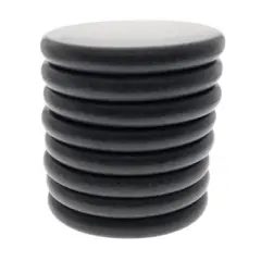 Royal Massage 8pc X-Large Basalt Hot Stone Set C - Essential Massage Stones/Hot Rocks Set for Professional or Home Spa