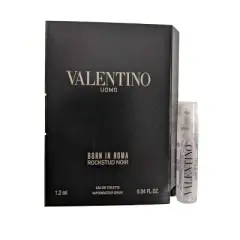 Valentino Uomo Born In Roma Rockstud Noir 0.04 Eau De Toilette Vial Spray For Men