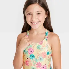 Girls' Happy Days One Piece Swimsuit - Cat & Jack&trade;️