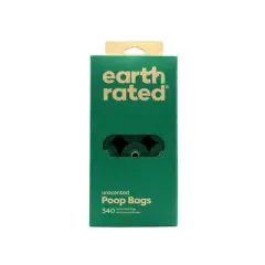 Earth Rated Unscented Dog Waste Disposal Bags Refill Rolls - 340ct