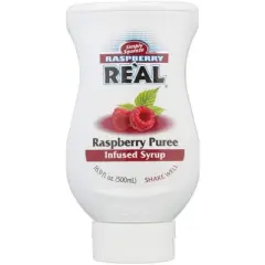 Real Infused Exotics Raspberry Syrup - Case of 6 - 16.9 fl oz.