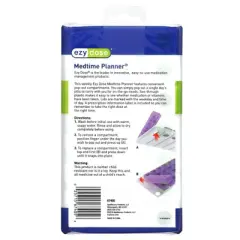 Ezy Dose One Day At A Time Planner Pill Box Medium, CASE OF 6