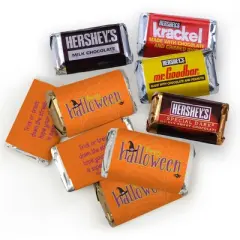 Halloween Candy Party Favors Hershey's Miniatures Chocolate by Just Candy - Spirit