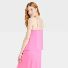 Women's Matte Satin Essential Cami - A New Day&trade;