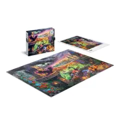 Silver Select Thomas Kinkade Disney Maleficent 1000pc Puzzle: Fantasy Cardstock Jigsaw by Buffalo Games