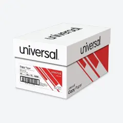 UNIVERSAL Copy Paper 92 Brightness 20lb 8-1/2 x 11 White 5000 Sheets/Carton 21200