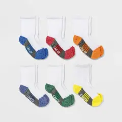 Baby Boys' 6pk Crew Socks - Cat & Jack&trade;