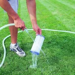 Bestway 58095E-BW Swimming Pool Filter Pump Replacement Cartridges, Type IV or Type B for 2,100 to 2,500 Gallon Per Hour Filter Pumps (2 Pack)