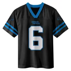 NFL Carolina Panthers Boys' Short Sleeve Sanders Jersey