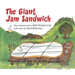 The Giant Jam Sandwich Lap Board Book - by  John Vernon Lord & Janet Burroway