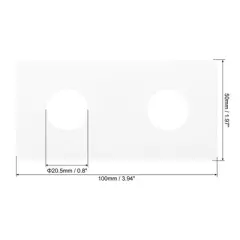 Unique Bargains Transparent Window Paper Coin Storage Organizing Protective Coin Holder 200 Pcs