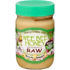 Wee Bee Honey Naturally Raw Honey - 16 oz