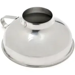 Kuchenprofi Wide Mouth Canning Funnel, Stainless Steel, 5.5-Inch Diameter